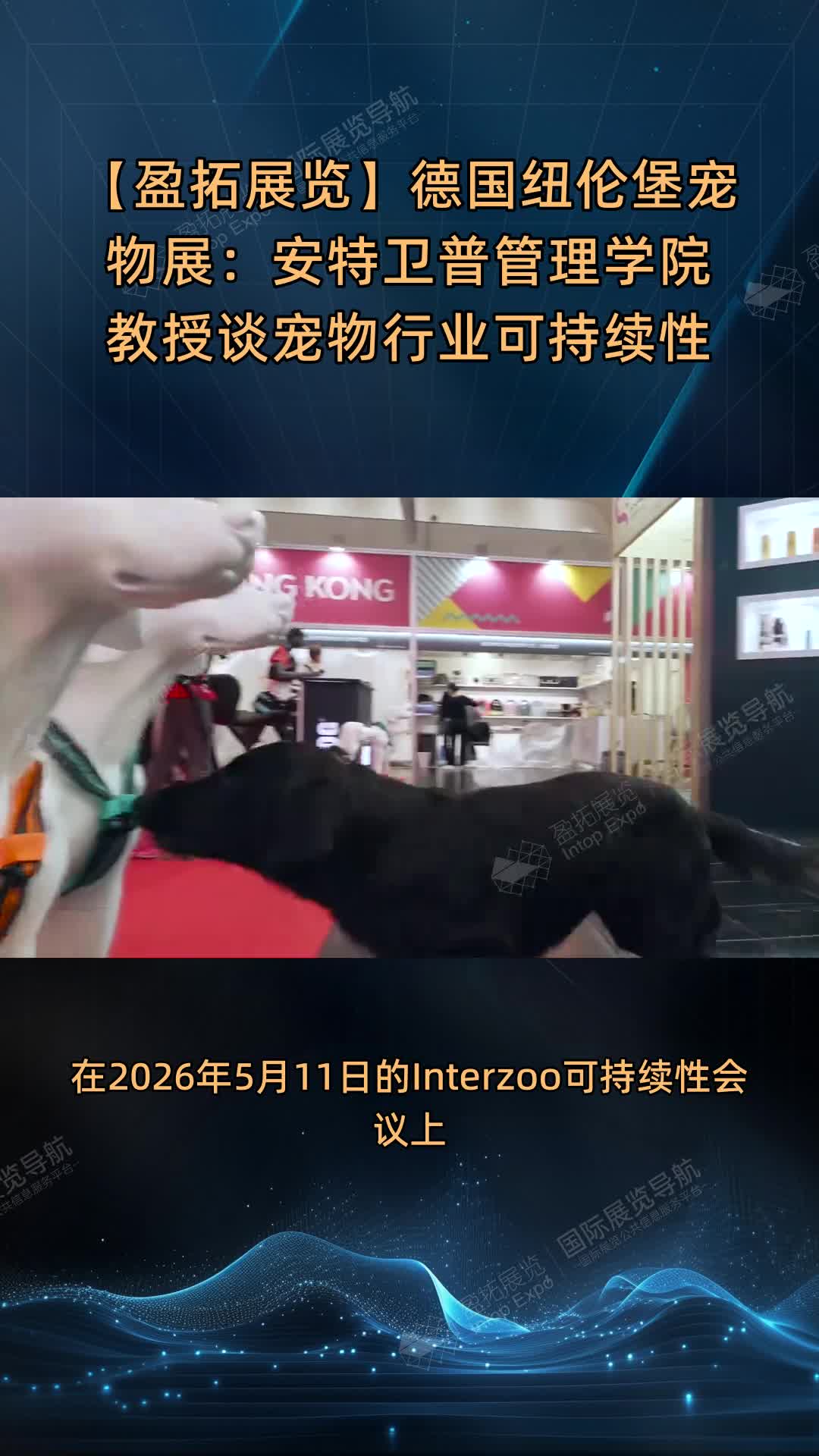 【盈拓展览】德国纽伦堡宠物展：安特卫普管理学院教授谈宠物行业可持续性